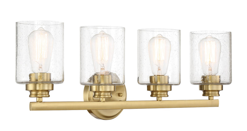 Bolden 4 Light 25.13" Vanity in Satin Brass