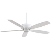 Kola XL 60" Ceiling Fan in White