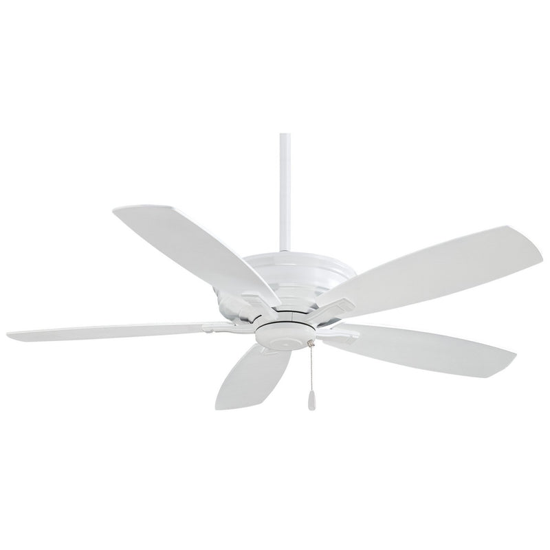 Kafé 52" Ceiling Fan in White