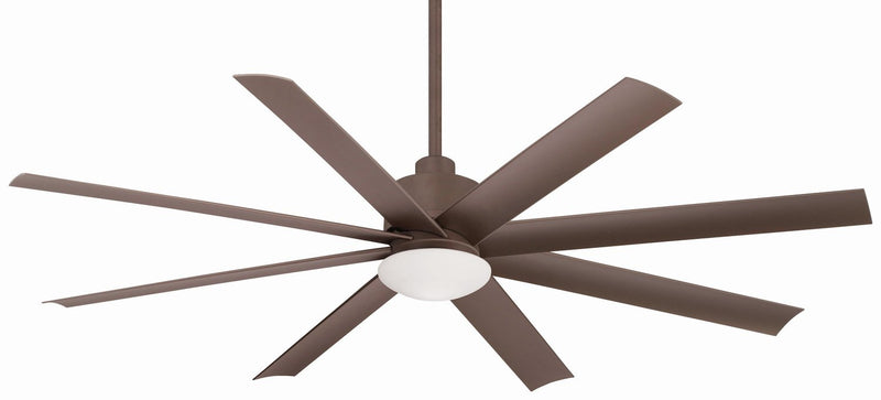 Slipstream 65" Outdoor LED Ceiling Fan in Oil Rubbed Bronze