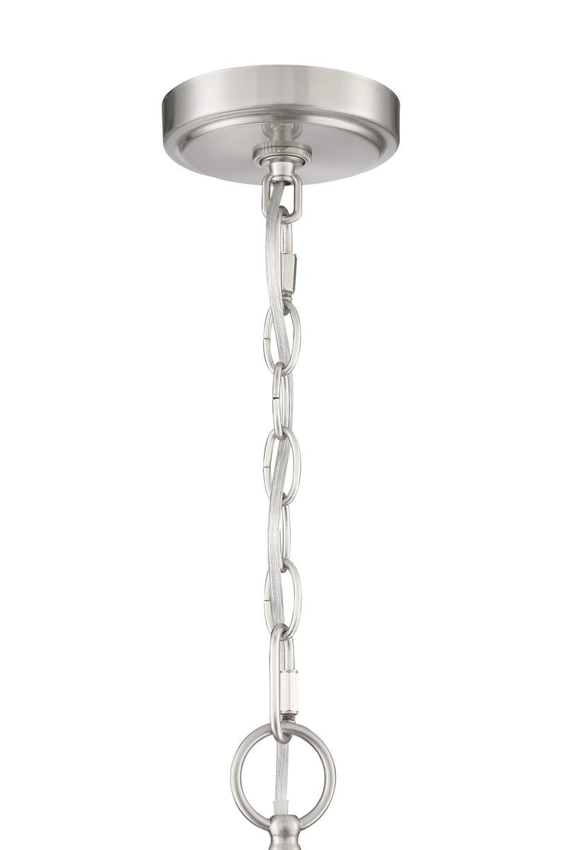 Bolden 4 Light 23" Chandelier in Brushed Polished Nickel