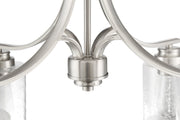 Bolden 4 Light 23" Chandelier in Brushed Polished Nickel