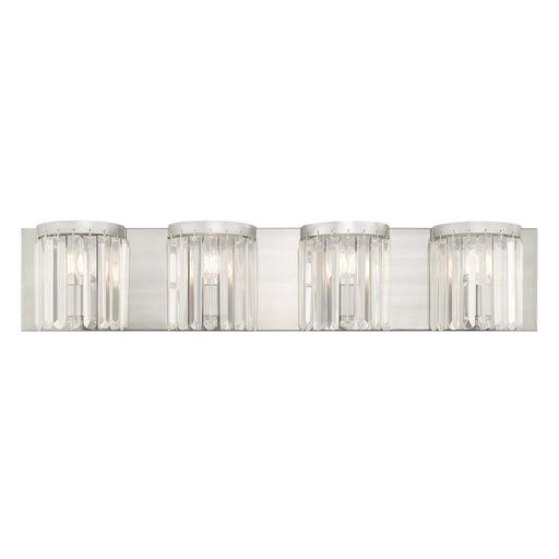 Ashton 4-Light ADA Bath Vanity Light in Brushed Nickel