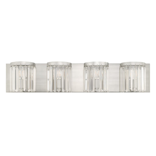 Ashton 4-Light ADA Bath Vanity Light in Brushed Nickel
