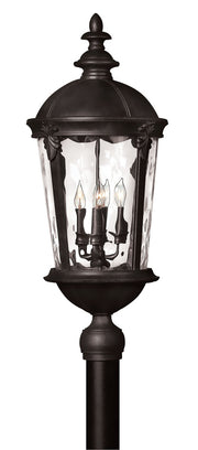 Windsor Extra Large Outdoor Post Light in Black