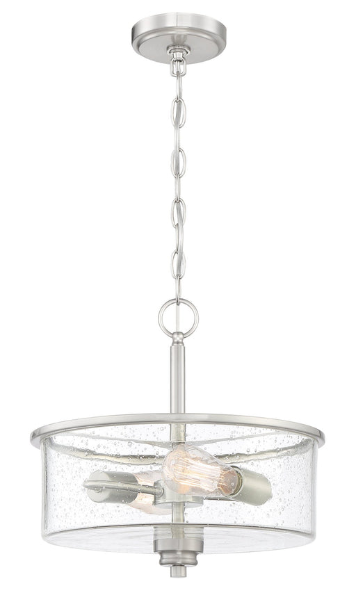 Bolden 2 Light 13" Convertible Semi Flush in Brushed Polished Nickel