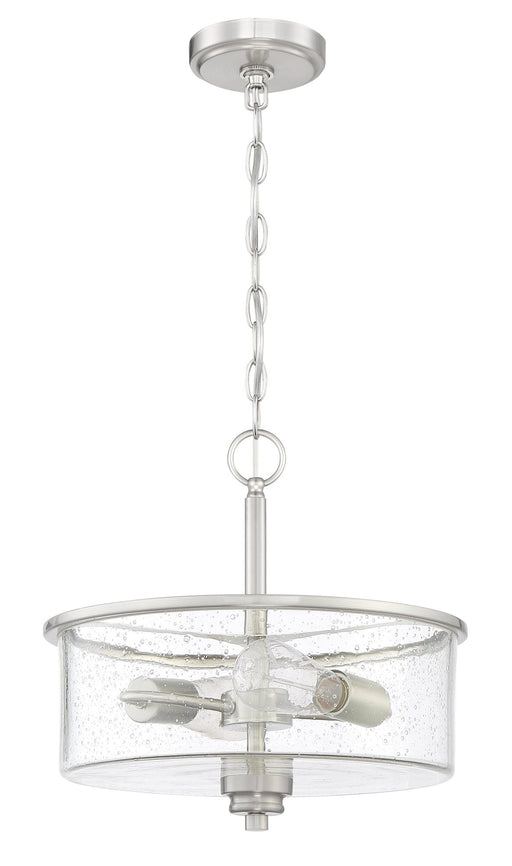 Bolden 2 Light 13" Convertible Semi Flush in Brushed Polished Nickel