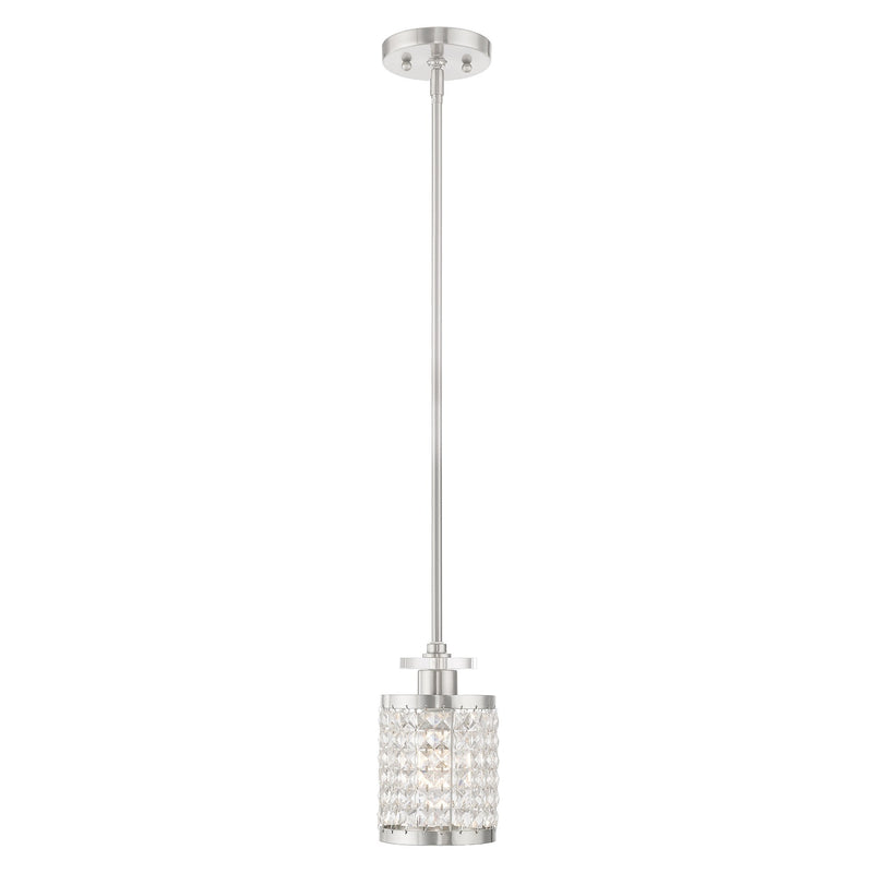 Grammercy Mini Pendant in Brushed Nickel