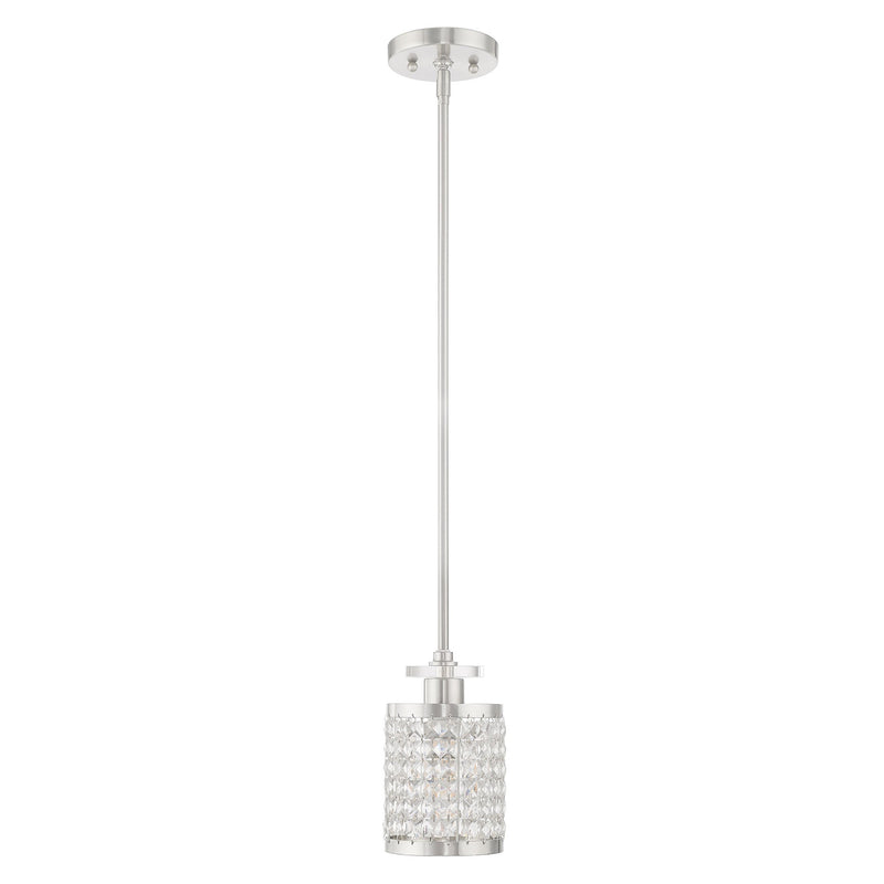 Grammercy Mini Pendant in Brushed Nickel