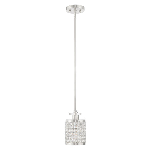 Grammercy Mini Pendant in Brushed Nickel