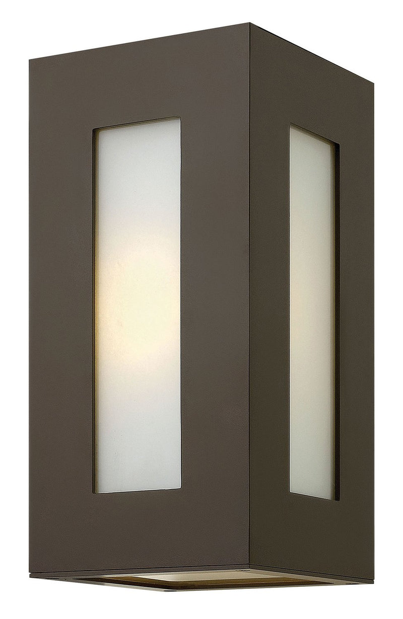 Dorian Small Outdoor Wall Sconce in Bronze