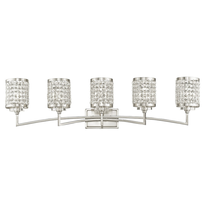 Grammercy 5-Light Bath Vanity Light in Brushed Nickel