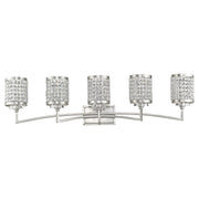 Grammercy 5-Light Bath Vanity Light in Brushed Nickel
