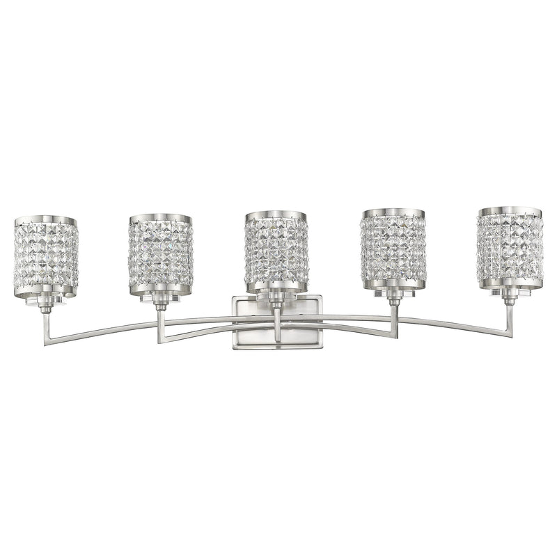 Grammercy 5-Light Bath Vanity Light in Brushed Nickel