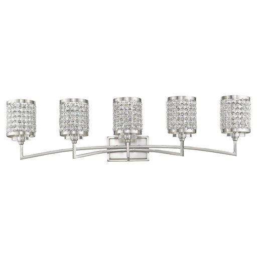 Grammercy 5-Light Bath Vanity Light in Brushed Nickel