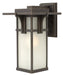 Manhattan Medium Wall Mount Lantern in Oil Rubbed Bronze