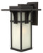 Manhattan Large Wall Mount Lantern in Oil Rubbed Bronze