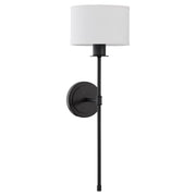 Rayburn 1 Light Wall Sconce in Matte Black