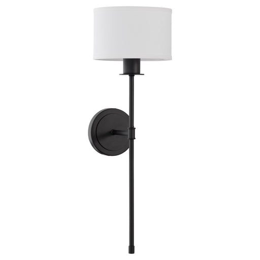 Rayburn 1 Light Wall Sconce in Matte Black