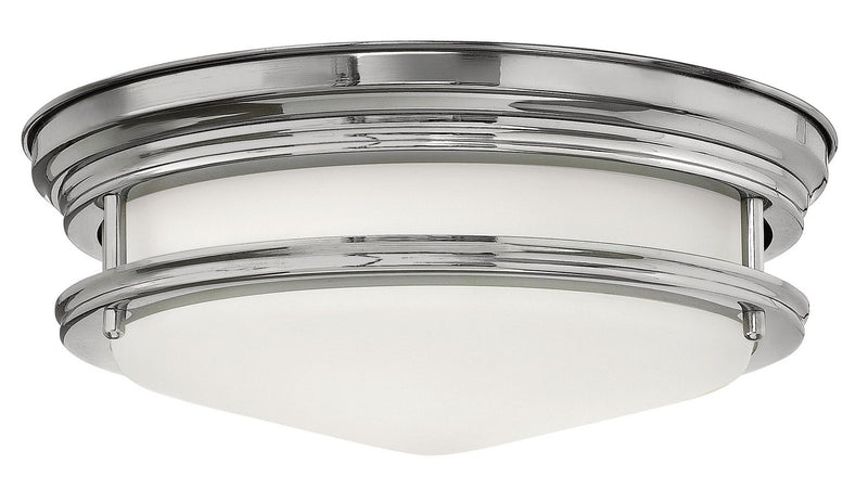 Hadley 2-Light Flush Mount in Chrome