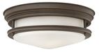 Hadley LED Flush Mount in Oil Rubbed Bronze