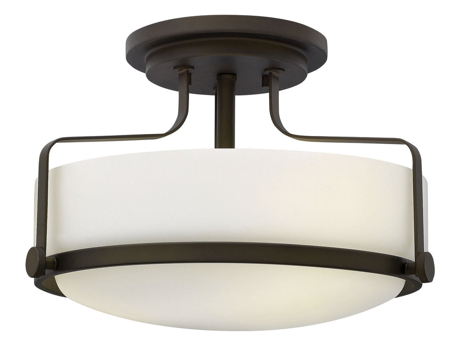 Harper LED Semi-Flush Mount in Oil Rubbed Bronze