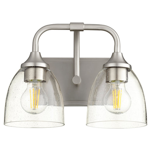 Enclave 2 Light Vanity in Satin Nickel