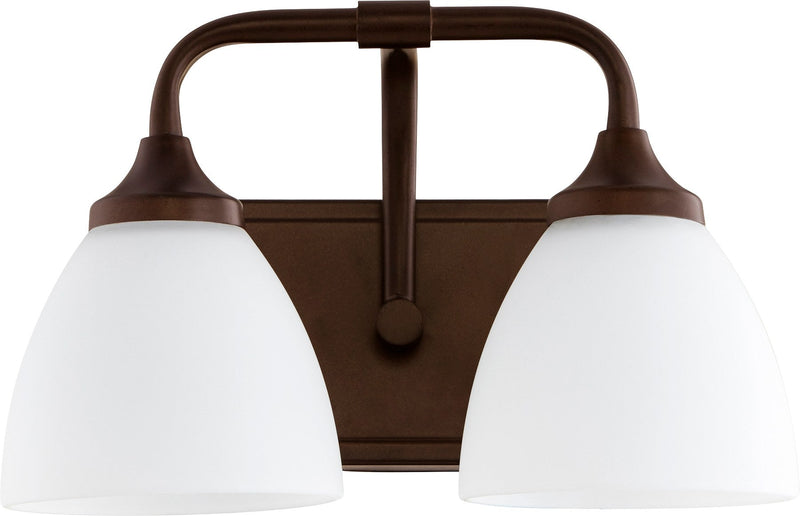 Enclave 2 Light Vanity in Oiled Bronze
