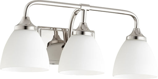 Enclave 3 Light Vanity in Polished Nickel