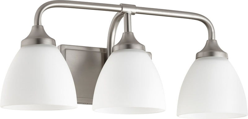 Enclave 3 Light Vanity in Satin Nickel