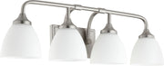 Enclave 4 Light Vanity in Satin Nickel