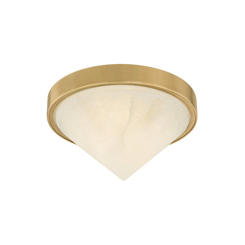 Colmar Flush Mount in Vintage Brass