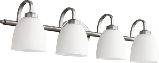 Reyes 4 Light Vanity in Classic Nickel