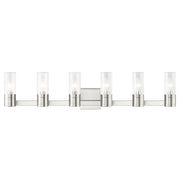 Midtown 6-Light Bath Vanity Light in Brushed Nickel