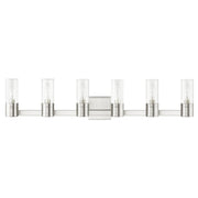 Midtown 6-Light Bath Vanity Light in Brushed Nickel