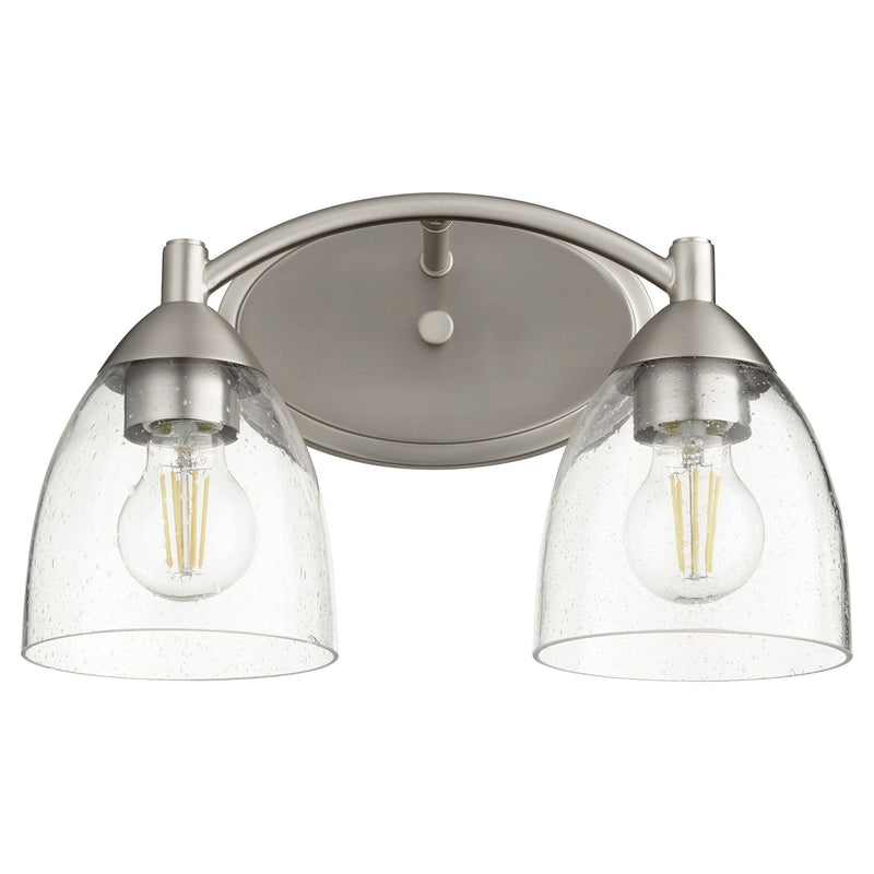 Barkley 2 Light Vanity in Satin Nickel