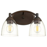 Barkley 2 Light Vanity in Oiled Bronze
