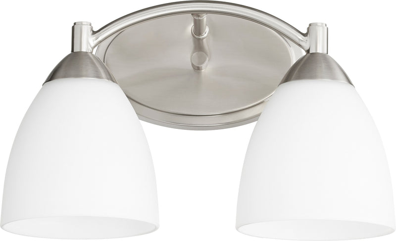 Barkley 2 Light Vanity in Satin Nickel