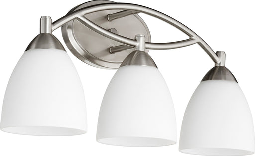 Barkley 3 Light Vanity in Satin Nickel