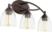 Barkley 3 Light Vanity in Oiled Bronze