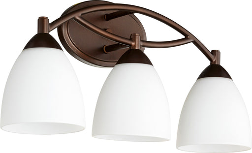 Barkley 3 Light Vanity in Oiled Bronze