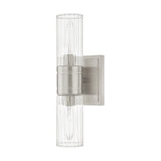 Midtown 2-Light ADA Bath Vanity Light in Brushed Nickel