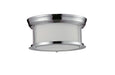 Sonna 2 Light Ceiling in Chrome
