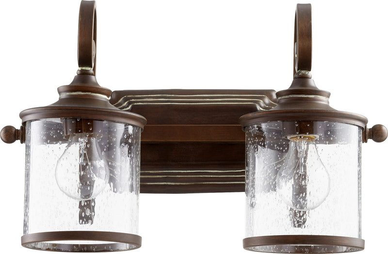 San Miguel 2 Light Vanity in Vintage Copper