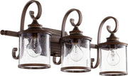 San Miguel 3 Light Vanity in Vintage Copper