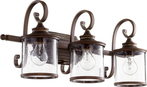 San Miguel 3 Light Vanity in Vintage Copper