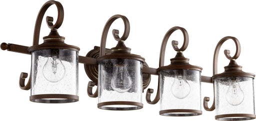 San Miguel 4 Light Vanity in Vintage Copper