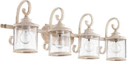 San Miguel 4 Light Vanity in Persian White