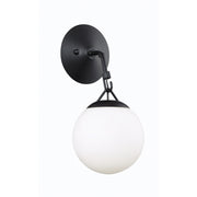 Orion 1 Light 6.5" Wall Sconce in Flat Black