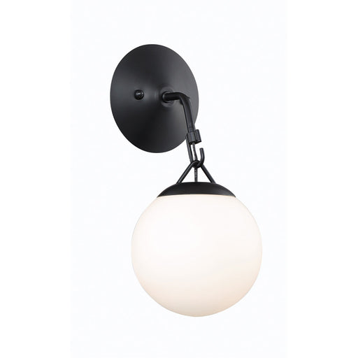 Orion 1 Light 6.5" Wall Sconce in Flat Black
